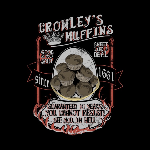Crowley's muffins by KanaHyde