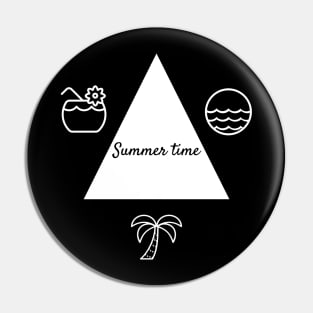 Summer time Pin