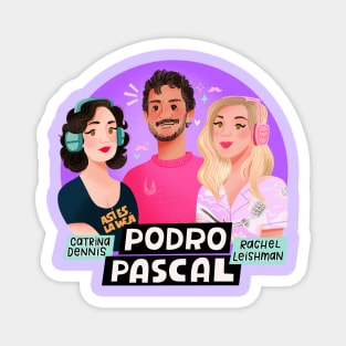 Podro Pascal Host Logo Magnet