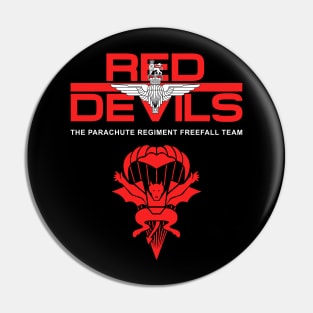 Mod.4 Red Devils Parachute Team Pin