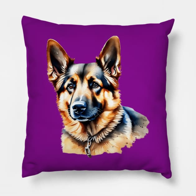 Cute German sheperds dog gift ideas for all Pillow by WeLoveAnimals