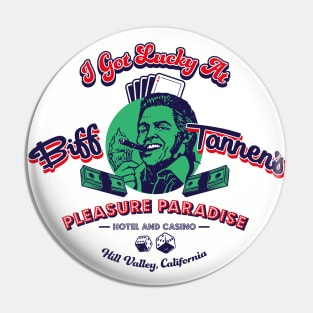 Biff Tannen Casino Pin