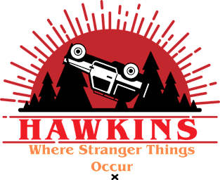 Hawkins (Where Stranger Things Occur) Magnet