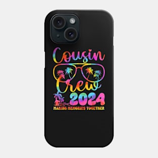 Cousin Crew 2024 Summer Vacation Beach Family Phone Case