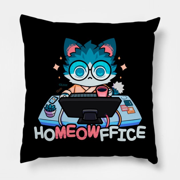 HOMEOFFICE I Pillow by Susto