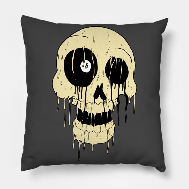 Melt your face off Pillow by LarsBeelzebub