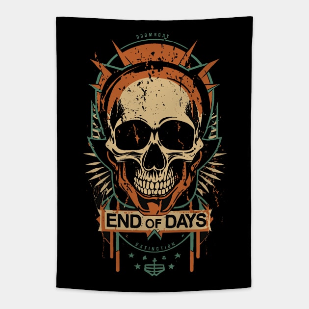 End of Days 3 Tapestry by bmron