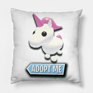 Adopt Me Roblox Pillows Teepublic - character unicorn piggy character unicorn roblox pictures