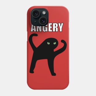 Angery as Heck Cat Meme Phone Case