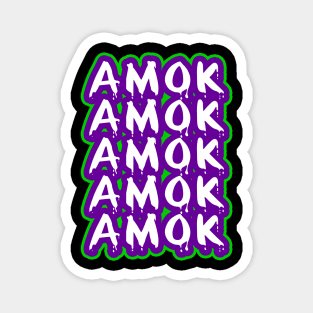 Halloween Amok Amok Amok 90s Movie Quote Magnet