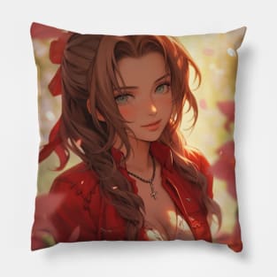 Cute aerith Pillow