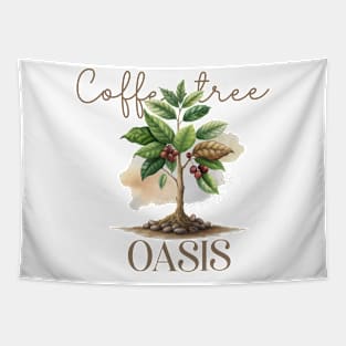 Coffee Tree Oasis Tapestry