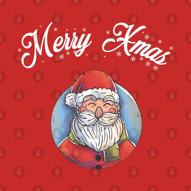 Merry Christmas With Santa Clause Funny Xmas Gift by salemstore