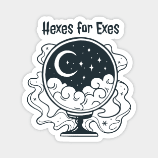 Hexes for Exes Magnet