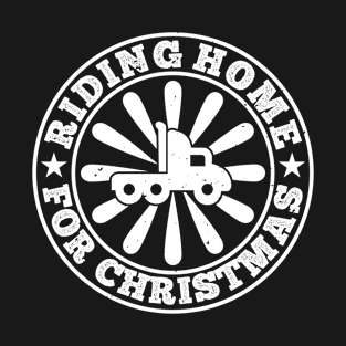 Riding home for christmas T-Shirt