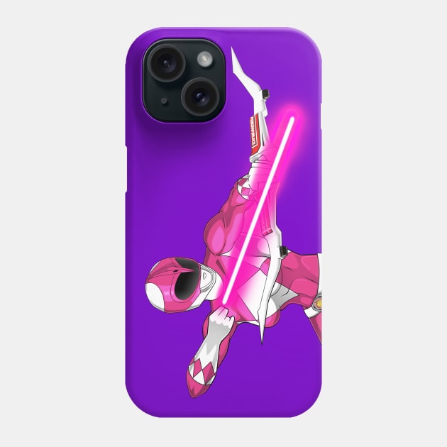 Pink Ranger- Mighty Morphin Power Rangers Phone Case by CoolDojoBro