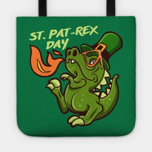 St Pat-Rex Day St Patrick’s Day Tote