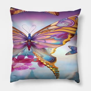 Butterfly of hope Pillow