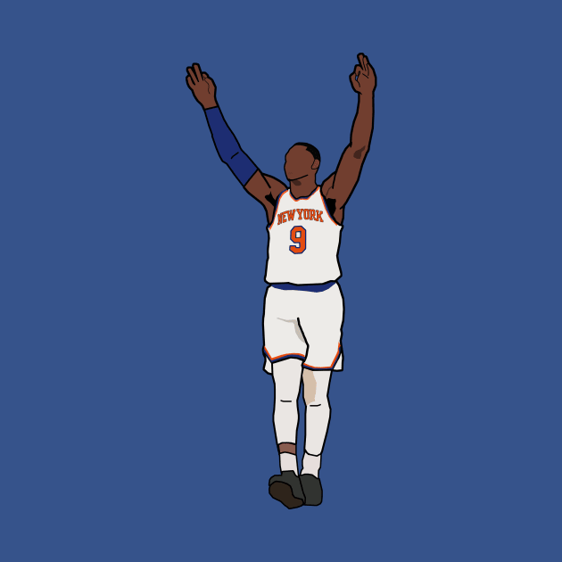 RJ Barrett New York Knicks by xavierjfong