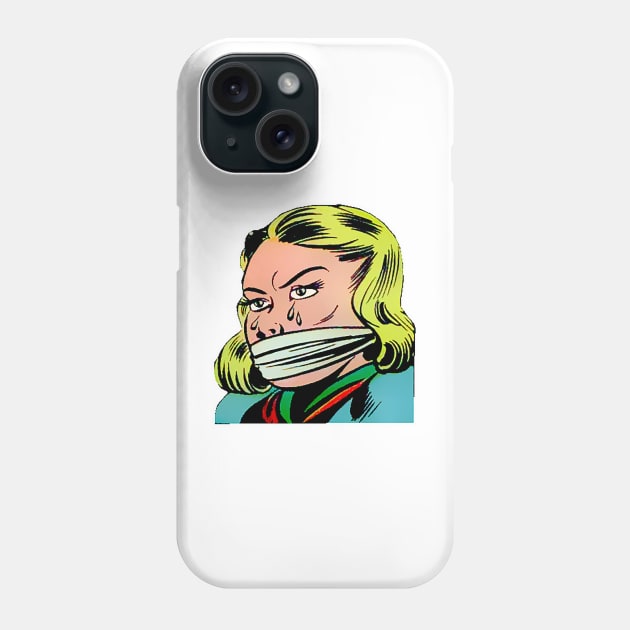 Feminist Woman Right to Speak: Don't shut me up! Phone Case by Marccelus