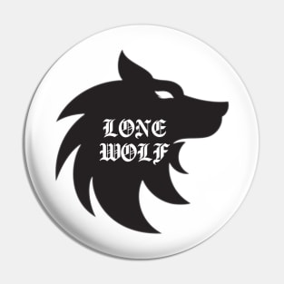 LONE WOLF Pin