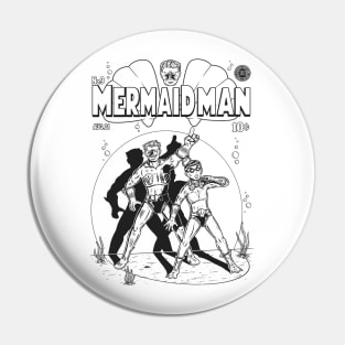 MER MAN- LINES Pin