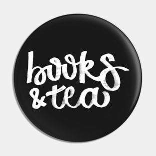 Books & Tea Pin