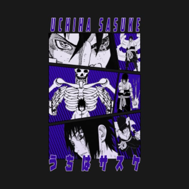Disover sasuke - Sasuke Uchiha - T-Shirt