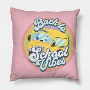 Back To School Vibes Pillow