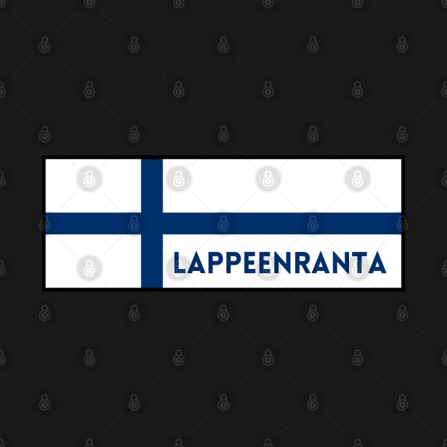 Lappeenranta City in Finnish Flag by aybe7elf