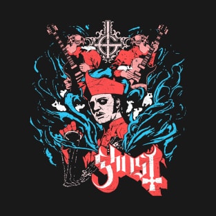 Ghost Retro Red T-Shirt