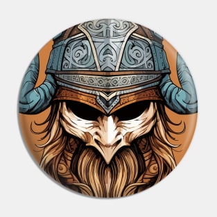 Viking helmet Pin