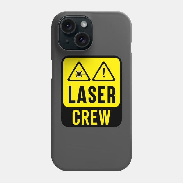 Laser Crew Phone Case by Markyartshop