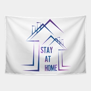 STAY AT HOME Tapestry