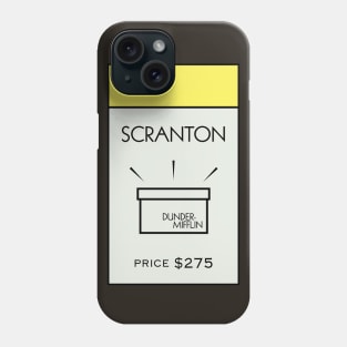 Scranton Property Card Phone Case