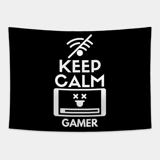 Keep calm gamer Tapestry by mksjr