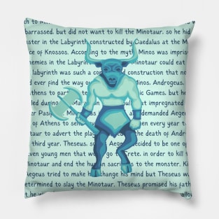 Minotaur Info Pillow