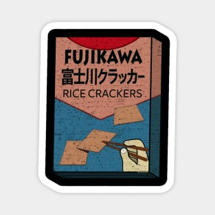 Fujikawa Rice Crackers Box (worn) [Rx-Tp] Magnet