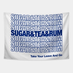 Sugar and Tea and Rum Wellerman Sea Shanties Tapestry