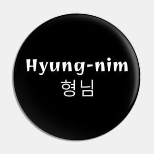 Kpop Hyungnim Pin