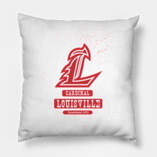 The Louisville Cardinals Vintage Pillow