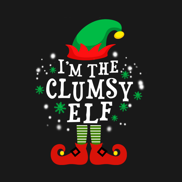 I'm The Clumsy elf christmas by DexterFreeman