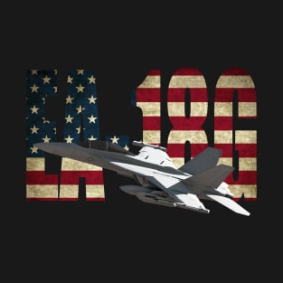 EA-18G Growler F-18 Super Hornet Airplane T-Shirt