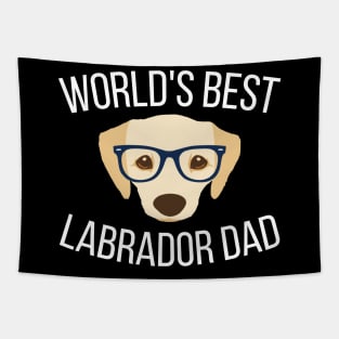 Worlds Best Labrador Dad Tapestry