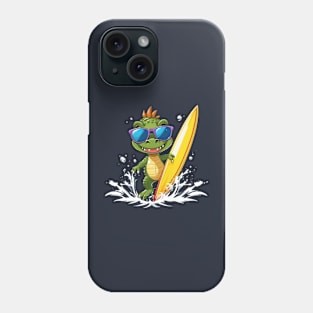 Croc Surfer Phone Case