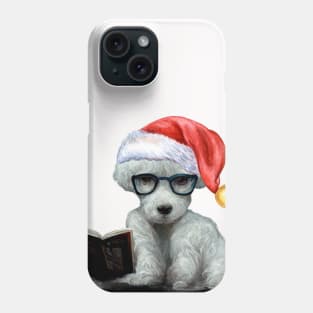 Sad Dog At Christmas Phone Case