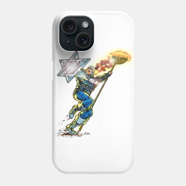 CAPT. ISRAEL figure Phone Case by ArlenSchumer