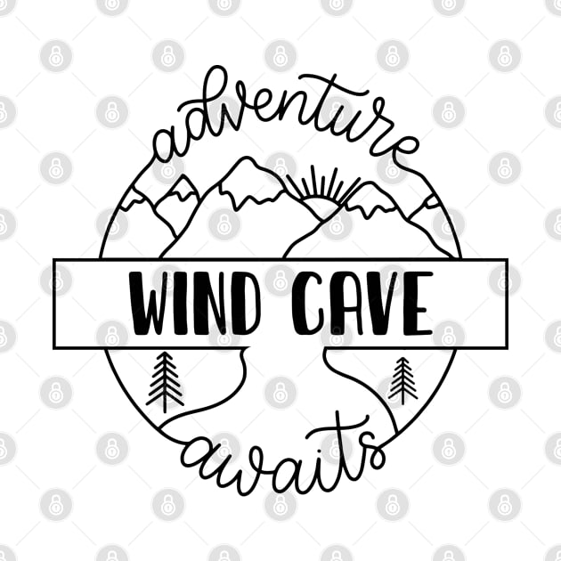 Wind Cave national park adventure awaits. Perfect present for mother dad friend him or her by SerenityByAlex