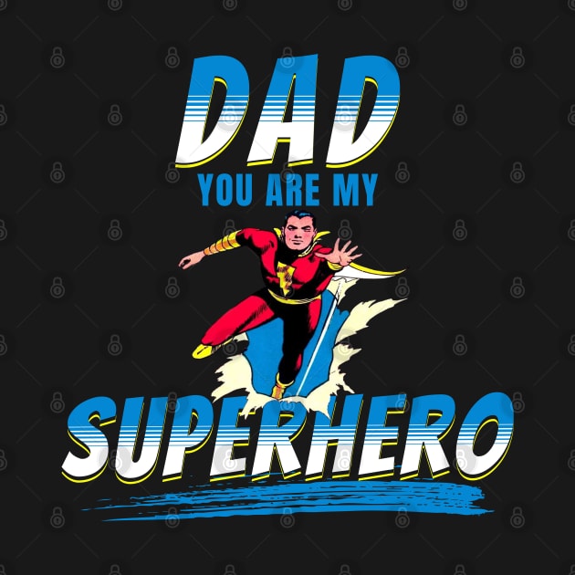 Father's Day Superhero Shirt by IncpetionWear