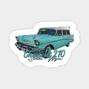 1957 Chevrolet 210 Station Wagon Magnet